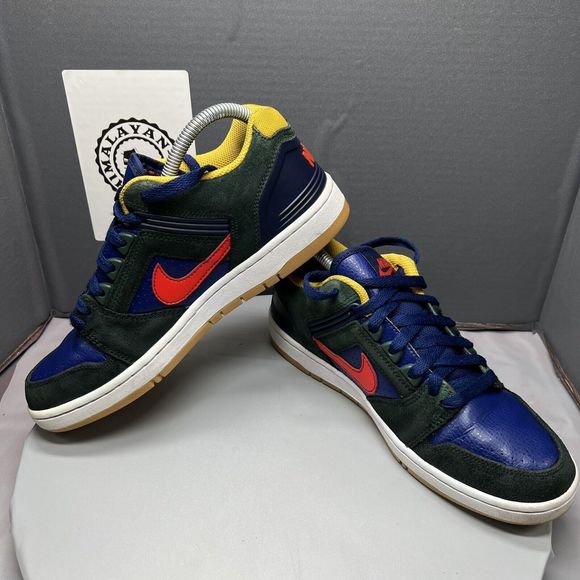 Sample Nike SB Air Force 2 Low Rugby AO0300-364 Men Size 7 Preowned RARE main image 4